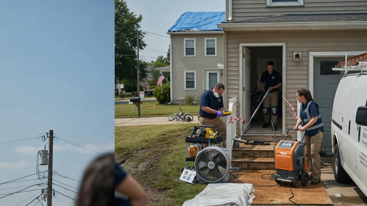 Water Damage Repair in Webbers Falls, OK near me